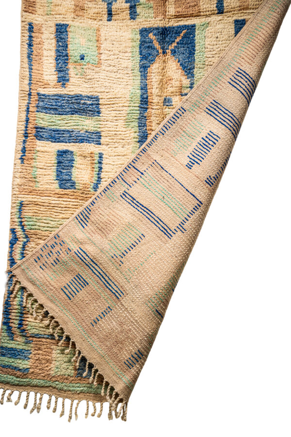 Authentic High Atlas Azilal Rug - Hand-Knotted Fine Wool - Image 2