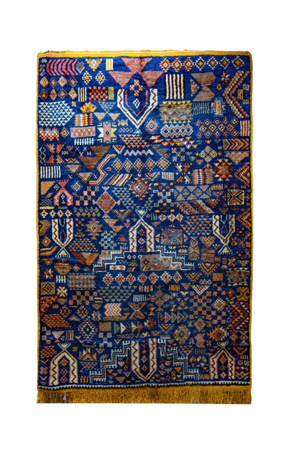 Large Statement Rug - Ait Ouaouzguite Tribal Art with High Knot Density