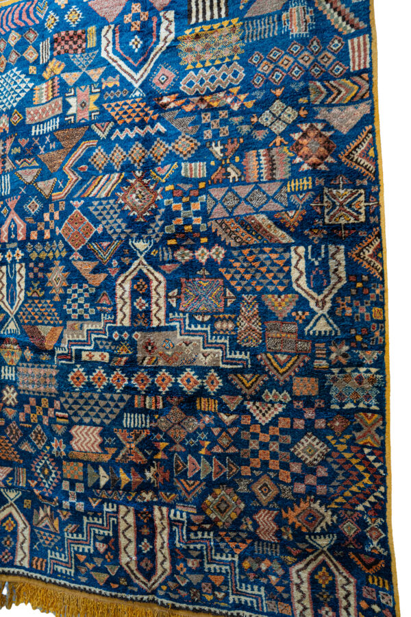 Large Statement Rug - Ait Ouaouzguite Tribal Art with High Knot Density - Image 3