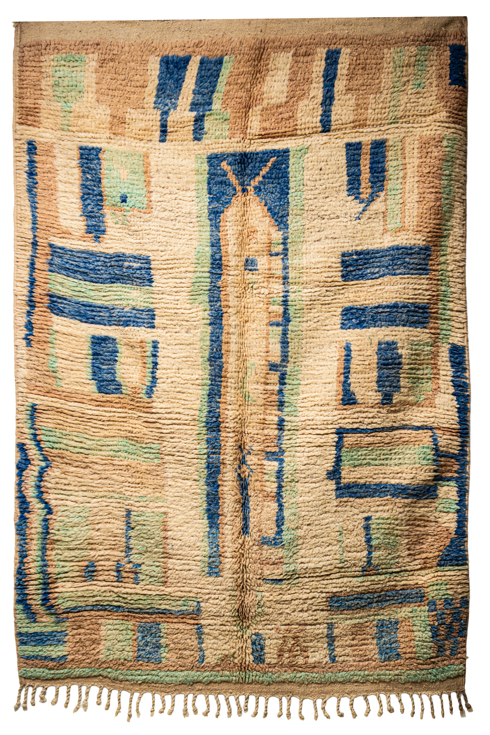 Authentic High Atlas Azilal Rug - Hand-Knotted Fine Wool