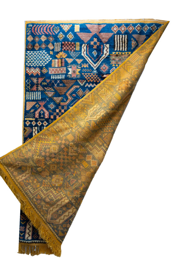 Large Statement Rug - Ait Ouaouzguite Tribal Art with High Knot Density - Image 4