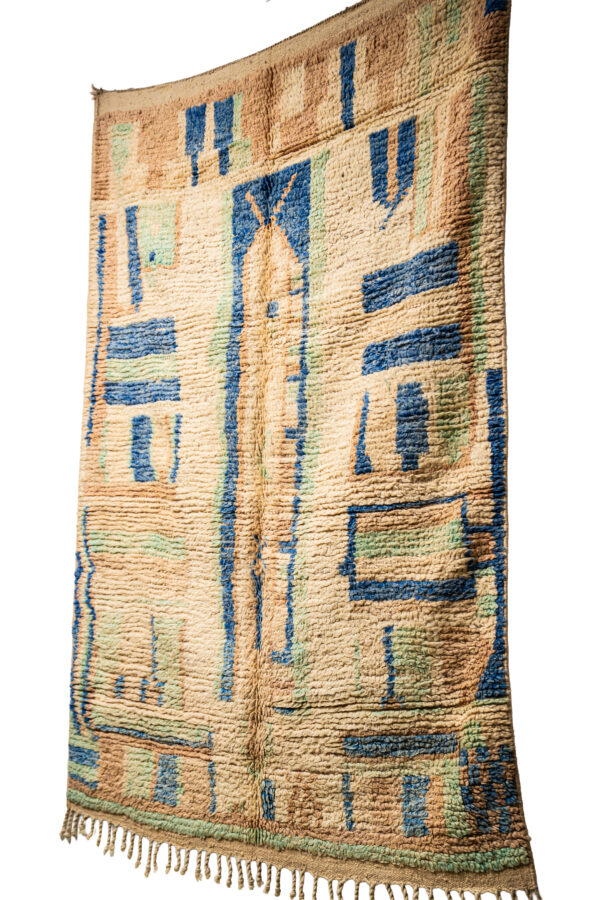 Authentic High Atlas Azilal Rug - Hand-Knotted Fine Wool - Image 4