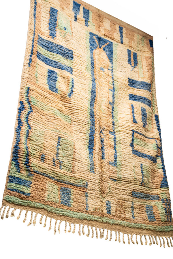 Authentic High Atlas Azilal Rug - Hand-Knotted Fine Wool - Image 5