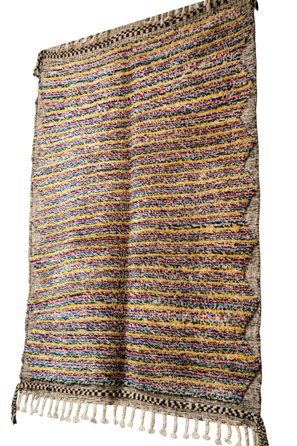 Artistic Beni Ourain Style Rug - Modern Colorful Statement - Image 5