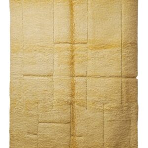 Tapis de Salon Crème Fait Main - Décoration Scandi/Bohème