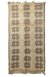 Genuine Nadia el Yassini Carpet - High Pile Shag Runner