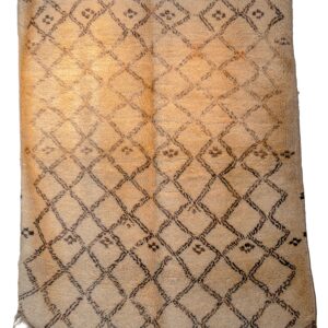 Authentic High Atlas Berber Rug – Hand-Knotted Wool Art