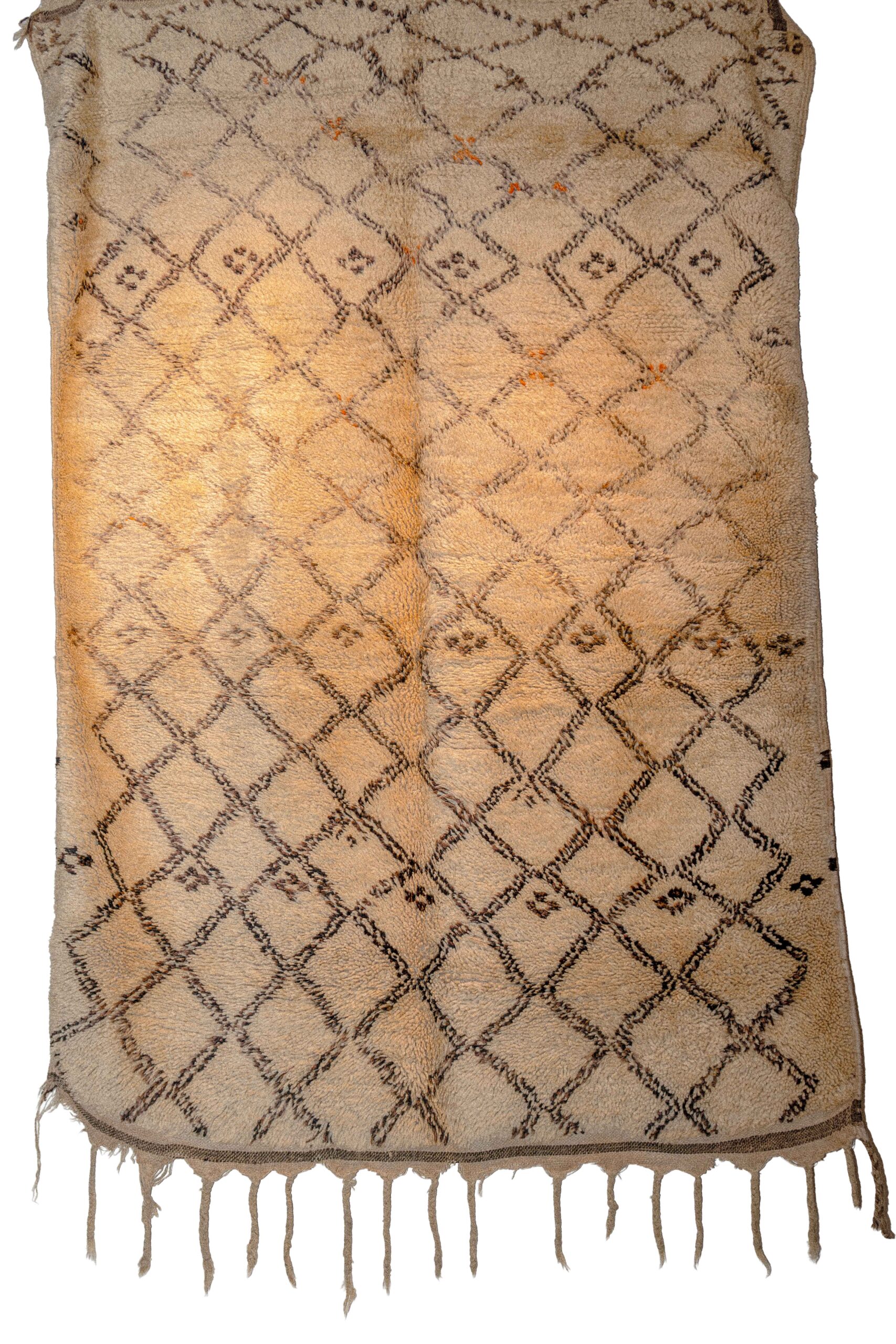 Authentic High Atlas Berber Rug – Hand-Knotted Wool Art