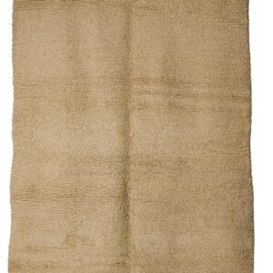 Authentic Berber Wool Rug – Minimalist Solid Plush