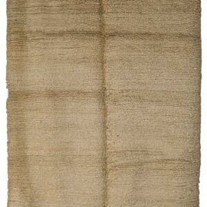 Authentic Berber Wool Rug – Minimalist Textured Earth Tone
